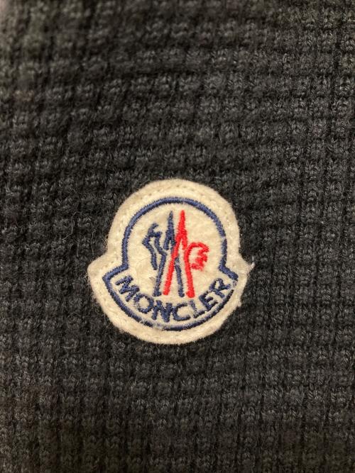 MONCLER（モンクレール）MONCLER (モンクレール) CARDIGAN TRICOT/ニット切替ダウンジャケット ブラック サイズ:Lの古着・服飾アイテム