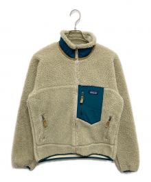 Patagonia（パタゴニア）の古着「クラシック・レトロX・ジャケット/フリースジャケット」｜アイボリー