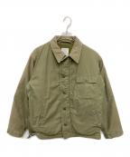 U'S NAVYユーエスネイビー）の古着「80’sA-2デッキジャケット/ミリタリージャケット」｜グリーン