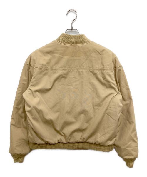CATALINA（カタリナ）catalina (カタリナ) 70’s裏地総柄中綿ダービージャケット ベージュ サイズ:42の古着・服飾アイテム