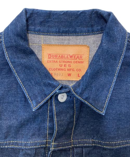 Ues（ウエス）UES (ウエス) 900Jデニムジャケット/大戦モデルデニムジャケット インディゴ サイズ:記載なしの古着・服飾アイテム