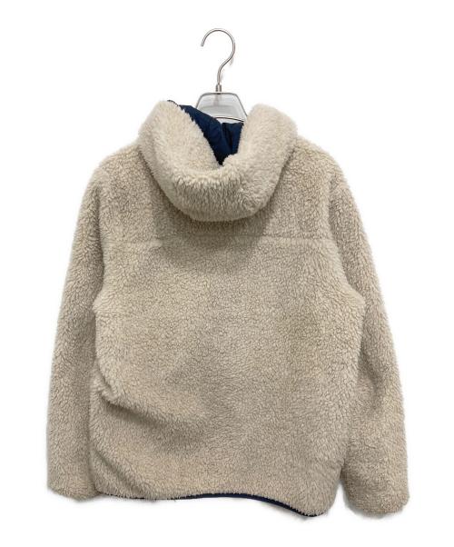 Patagonia（パタゴニア）Patagonia (パタゴニア) Reversible Ready Freddy Hoody ベージュ×ネイビー サイズ:XXLの古着・服飾アイテム