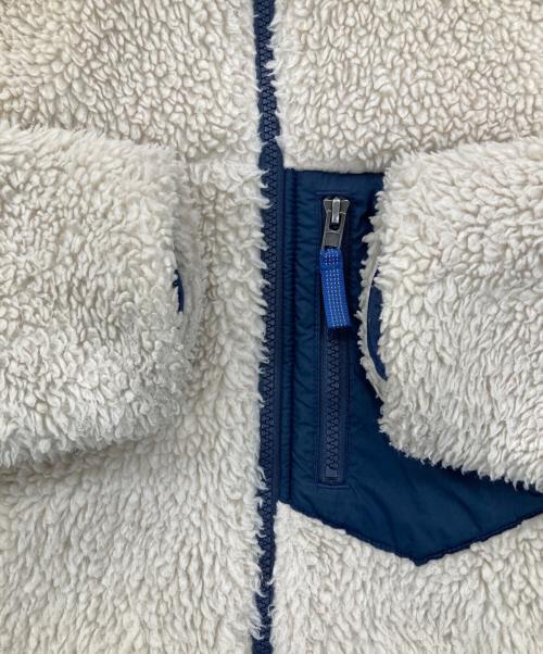 Patagonia（パタゴニア）Patagonia (パタゴニア) Reversible Ready Freddy Hoody ベージュ×ネイビー サイズ:XXLの古着・服飾アイテム