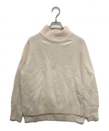MACKINTOSH PHILOSOPHY（マッキントッシュ フィロソフィー）の古着「カシミヤ混モックネックニット」｜ホワイト