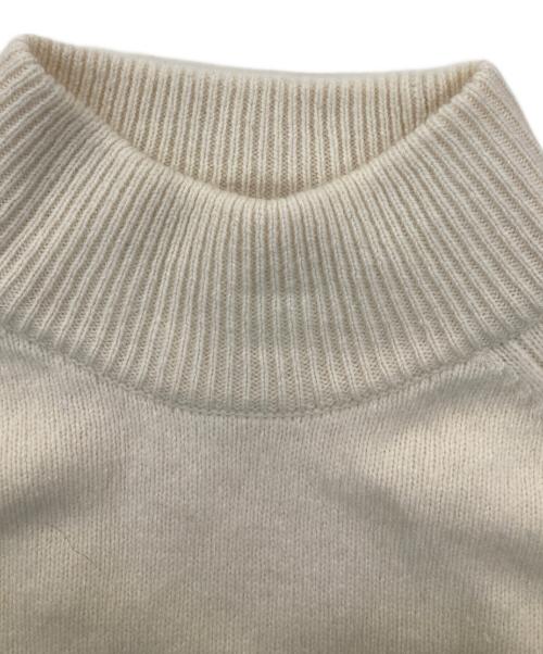 MACKINTOSH PHILOSOPHY（マッキントッシュ フィロソフィー）MACKINTOSH PHILOSOPHY (マッキントッシュ フィロソフィー) カシミヤ混モックネックニット ホワイト サイズ:38の古着・服飾アイテム