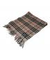 Burberry's（バーバリーズ）の古着「カシミヤマフラー」｜グレー