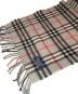 Burberry's (バーバリーズ) カシミヤマフラー グレー：7000円
