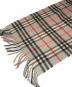 中古・古着 Burberry's (バーバリーズ) カシミヤマフラー グレー：7000円