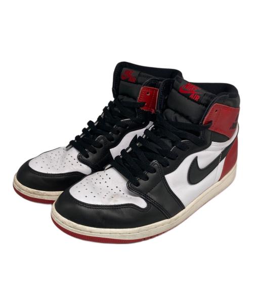NIKE（ナイキ）NIKE (ナイキ) AIR JORDAN1 RETRO HIGH OG レッド×ホワイト サイズ:28.5cmの古着・服飾アイテム