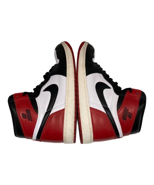 NIKE（ナイキ）NIKE (ナイキ) AIR JORDAN1 RETRO HIGH OG レッド×ホワイト サイズ:28.5cmの古着・服飾アイテム
