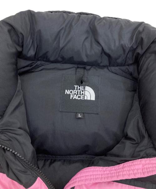THE NORTH FACE（ザ ノース フェイス）THE NORTH FACE (ザ ノース フェイス) ヌプシジャケット ピンク×ブラック サイズ:Lの古着・服飾アイテム