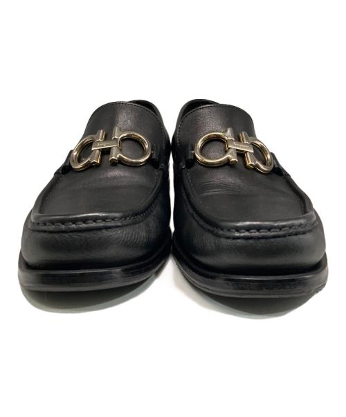 Salvatore Ferragamo（サルヴァトーレ フェラガモ）Salvatore Ferragamo (サルヴァトーレ フェラガモ) ROLO NERO/ローファー ブラック サイズ:6　2/1EEの古着・服飾アイテム