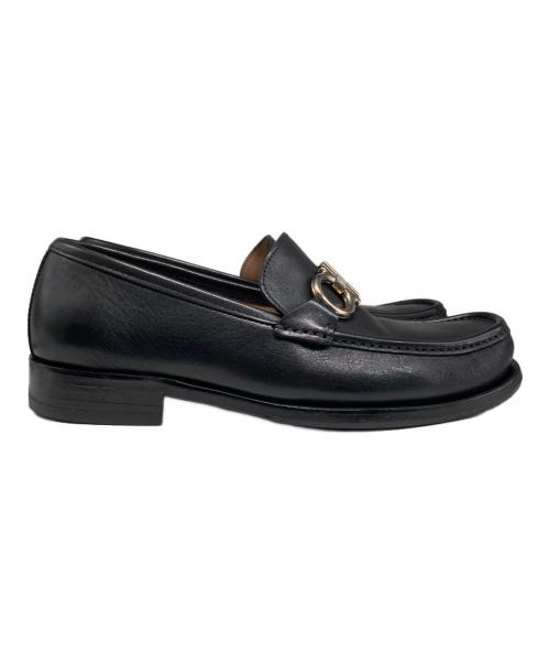 Salvatore Ferragamo（サルヴァトーレ フェラガモ）Salvatore Ferragamo (サルヴァトーレ フェラガモ) ROLO NERO/ローファー ブラック サイズ:6　2/1EEの古着・服飾アイテム