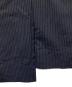 中古・古着 JIL SANDER (ジルサンダー) ウール混ストライプスリムスラックス ネイビー サイズ:38：12000円