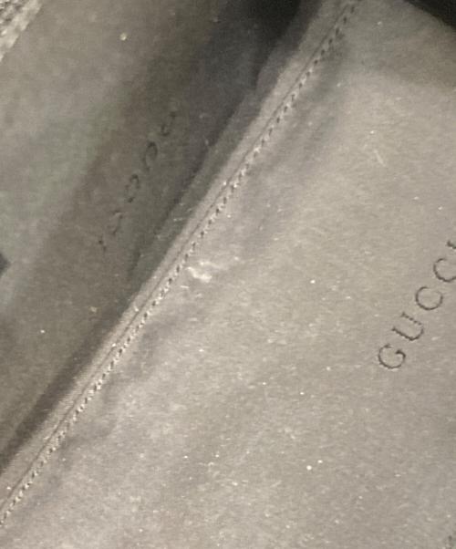 GUCCI（グッチ）GUCCI (グッチ) ジャッキー/レザーワンショルダーバッグ ブラックの古着・服飾アイテム