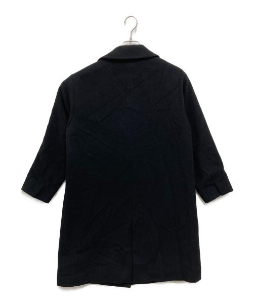 自由区（ジユウク）自由区 (ジユウク) シャルムビーバー ロングコート ブラック サイズ:SIZE38の古着・服飾アイテム