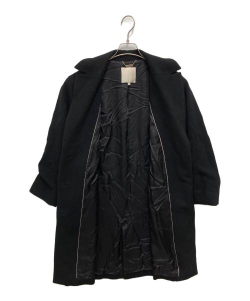 自由区（ジユウク）自由区 (ジユウク) シャルムビーバー ロングコート ブラック サイズ:SIZE38の古着・服飾アイテム