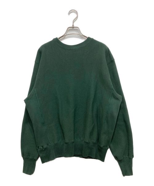 THE BLACK EYE PATCH（ブラックアイパッチ）THE BLACK EYE PATCH (ブラックアイパッチ) Champion (チャンピオン) OG LABEL CREW SWEAT/コラボロゴスウェット グリーン サイズ:Sの古着・服飾アイテム