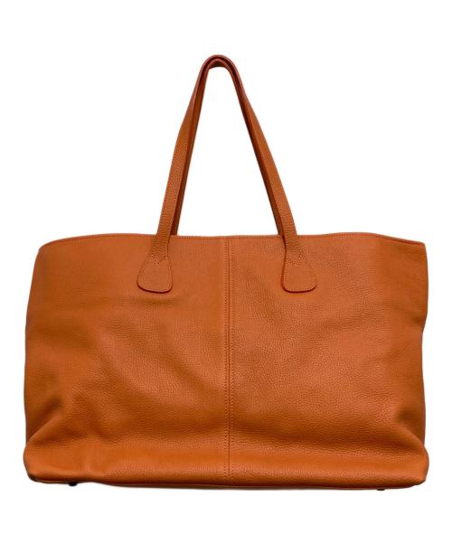 TUSTING（タスティング）TUSTING (タスティング) BythornMK2/レザートートバッグ オレンジ 未使用品の古着・服飾アイテム