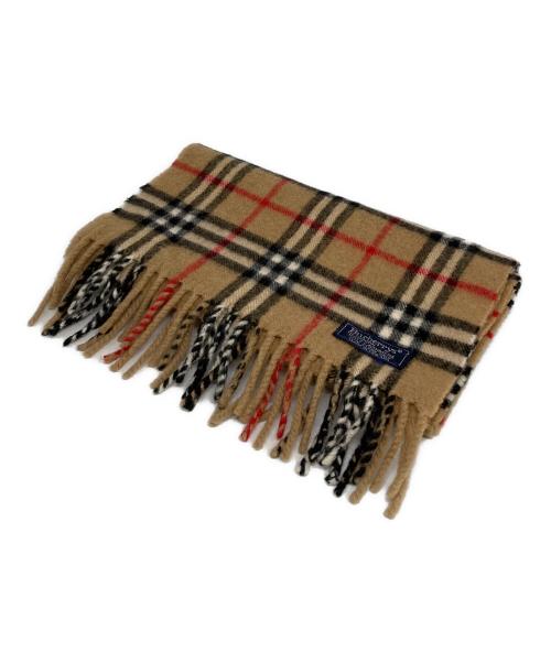 Burberry's（バーバリーズ）Burberry's (バーバリーズ) カシミヤマフラー ブラウンの古着・服飾アイテム
