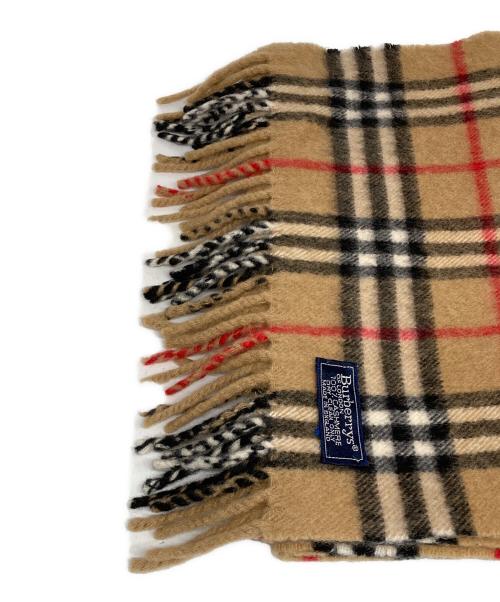 Burberry's（バーバリーズ）Burberry's (バーバリーズ) カシミヤマフラー ブラウンの古着・服飾アイテム