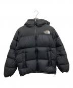 THE NORTH FACEザ ノース フェイス）の古着「NUPTSE HOODIE/ヌプシフーディー/ダウンジャケット」｜ブラック