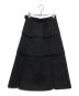 pachman (パハマン) RIBBON LINE SKIRT/リボンミディスカート ブラック サイズ:38 未使用品：10000円