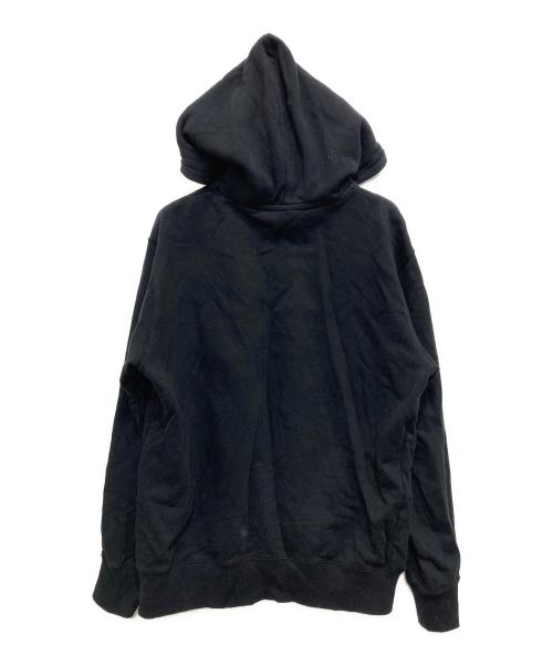 YOHJI YAMAMOTO（ヨウジヤマモト）YOHJI YAMAMOTO (ヨウジヤマモト) New Era (ニューエラ) プルオーバーパーカー ブラック サイズ:SIZE2の古着・服飾アイテム