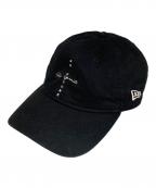 YOHJI YAMAMOTO×New Eraヨウジヤマモト×ニューエラ）の古着「キャップ」｜ブラック