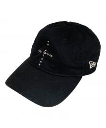 YOHJI YAMAMOTO×New Era（ヨウジヤマモト×ニューエラ）の古着「キャップ」｜ブラック