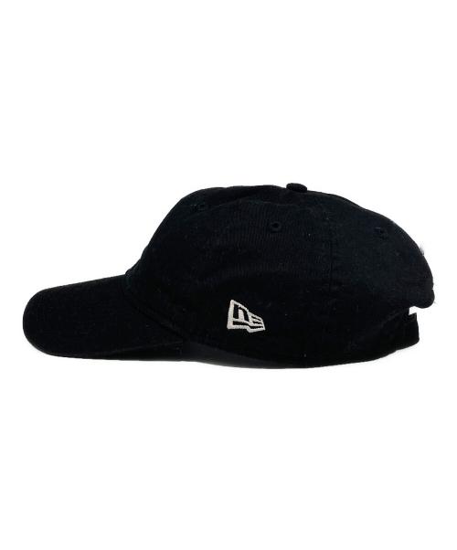 YOHJI YAMAMOTO（ヨウジヤマモト）YOHJI YAMAMOTO (ヨウジヤマモト) New Era (ニューエラ) キャップ ブラックの古着・服飾アイテム