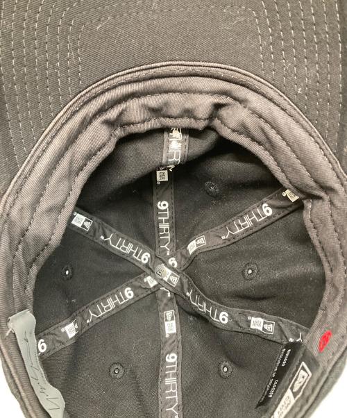 YOHJI YAMAMOTO（ヨウジヤマモト）YOHJI YAMAMOTO (ヨウジヤマモト) New Era (ニューエラ) キャップ ブラックの古着・服飾アイテム