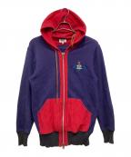 Vivienne Westwood manヴィヴィアン ウェストウッド マン）の古着「オーブ刺繍ジップパーカー」｜ネイビー