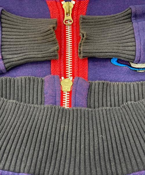 Vivienne Westwood man（ヴィヴィアン ウェストウッド マン）Vivienne Westwood man (ヴィヴィアン ウェストウッド マン) オーブ刺繍ジップパーカー ネイビー サイズ:SIZE46の古着・服飾アイテム