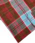 中古・古着 Vivienne Westwood man (ヴィヴィアン ウェストウッド マン) CHECK DUFFLE COAT/チェック柄ロングダッフルコート レッド×スカイブルー サイズ:SIZE 44：30000円