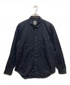 SUPREME×YOHJI YAMAMOTOシュプリーム×ヨウジヤマモト）の古着「バックフラワープリントシャツ」｜ブラック