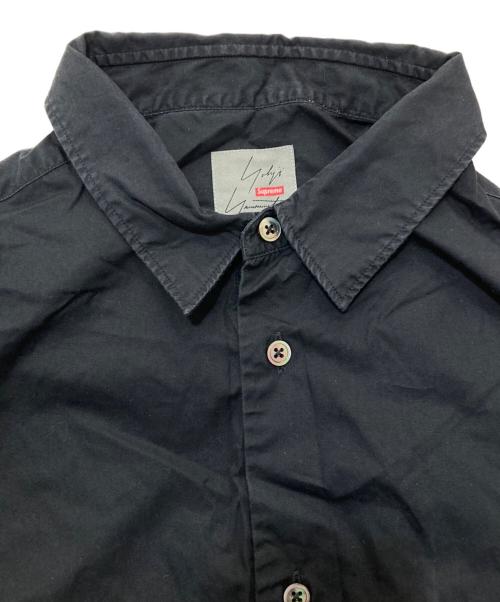 SUPREME（シュプリーム）SUPREME (シュプリーム) YOHJI YAMAMOTO (ヨウジヤマモト) バックフラワープリントシャツ ブラック サイズ:XLの古着・服飾アイテム