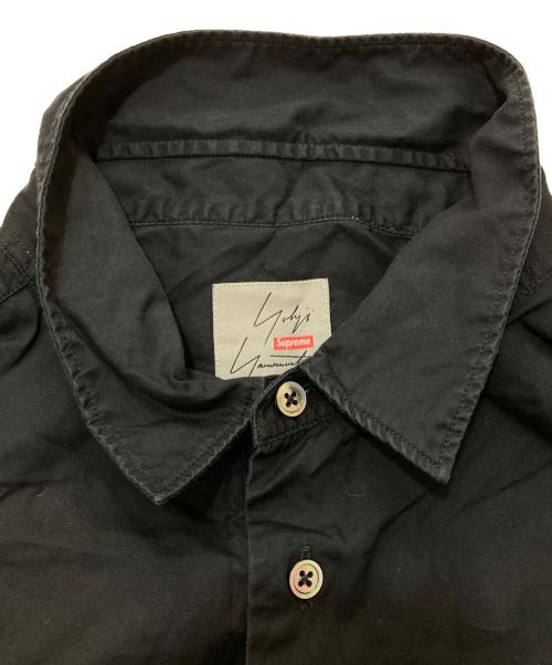 SUPREME（シュプリーム）SUPREME (シュプリーム) YOHJI YAMAMOTO (ヨウジヤマモト) バックフラワープリントシャツ ブラック サイズ:XLの古着・服飾アイテム
