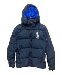 POLO RALPH LAUREN（ポロ・ラルフローレン）の古着「ビッグポニーダウンジャケット」｜ネイビー