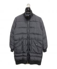 DIESEL（ディーゼル）の古着「リバーシブルダウンコート」｜ブラック