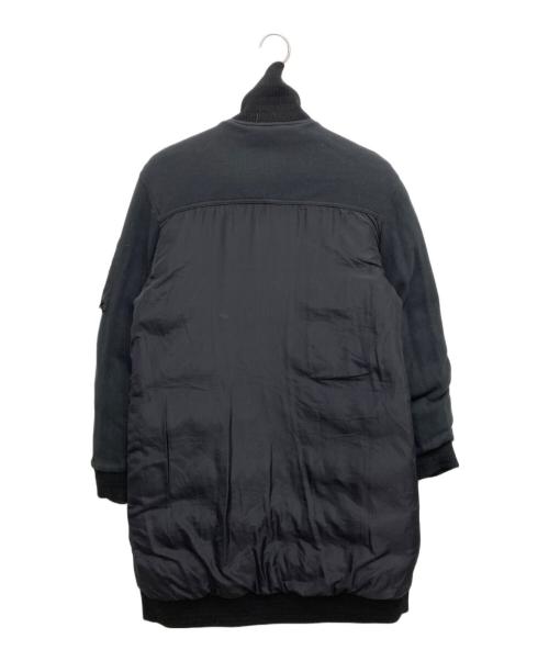 DIESEL（ディーゼル）DIESEL (ディーゼル) リバーシブルダウンコート ブラック サイズ:Mの古着・服飾アイテム