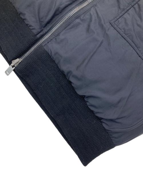 DIESEL（ディーゼル）DIESEL (ディーゼル) リバーシブルダウンコート ブラック サイズ:Mの古着・服飾アイテム