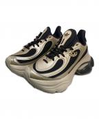 adidasアディダス）の古着「OZVENUZ/厚底スニーカー」｜ベージュ×ブラック