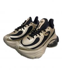 adidas（アディダス）の古着「OZVENUZ/厚底スニーカー」｜ベージュ×ブラック