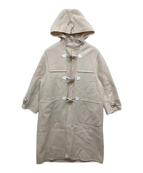 UNITED ARROWS（ユナイテッドアローズ）UNITED ARROWS (ユナイテッドアローズ) ロングダッフルコート ホワイト サイズ:SIZE36の古着・服飾アイテム