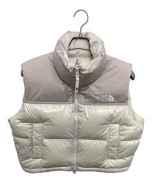 THE NORTH FACE（ザ ノース フェイス）の古着「W'S NOVELTY NUPTSE DOWN VEST/ダウンベスト」｜ホワイト