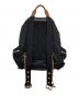 BURBERRY (バーバリー) ナイロン×レザー製バックパック/リュック ブラック：32000円