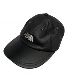 SUPREME×THE NORTH FACE（シュプリーム×ザ ノース フェイス）の古着「Leather 6-Panel Hat/キャップ」｜ブラック