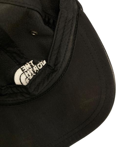 SUPREME（シュプリーム）SUPREME (シュプリーム) THE NORTH FACE (ザ ノース フェイス) Leather 6-Panel Hat/キャップ ブラックの古着・服飾アイテム