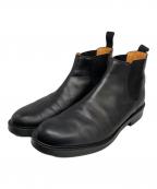 BEAUTY&YOUTHビューティーアンドユース）の古着「SC FRENCH CHELSEA BOOTS/サイドゴアチェルシーブーツ」｜ブラック